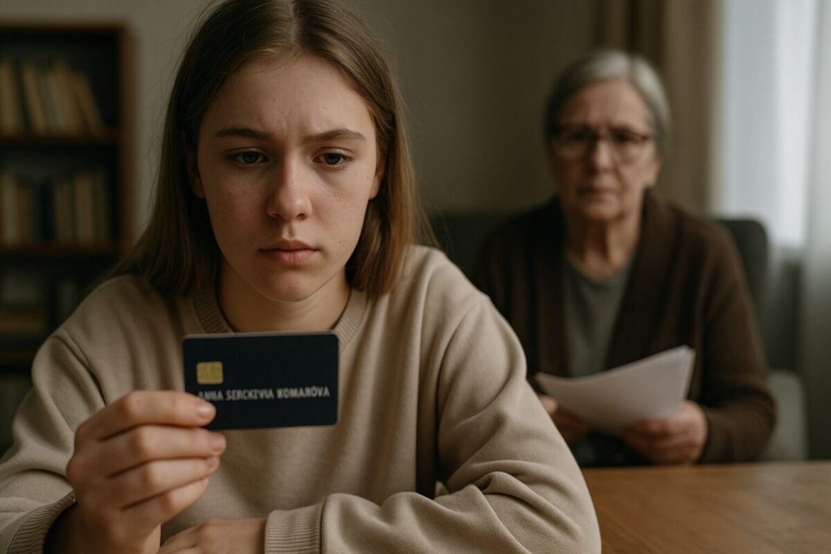 Аня впервые взяла в руки банковскую карту, когда ей исполнилось пятнадцать. Небольшой кусочек пластика, холодный и гладкий. На нём красовались её имя и фамилия — «Анна Сергеевна Комарова» — буквы, которые делали её взрослой, самостоятельной и свободной. — Теперь ты настоящая бизнес-леди, — усмехнулась бабушка Зина, наблюдая за тем, как внучка благоговейно рассматривает карту. — Только помни: деньги — это не цель, а инструмент. Аня кивнула, хотя в тот момент не до конца понимала, что говорит бабушка. Она знала другое: каждая копейка на этой карте — результат её труда. Занятия с соседскими детьми, помощь в местном магазине по выходным, создание презентаций для студентов — всё это складывалось в небольшую, но такую важную сумму. Бабушка воспитывала Аню с семи лет, когда мама Светлана внезапно решила, что материнство — слишком тяжёлое бремя для её «творческой натуры». Светлана была художницей, по крайней мере, так она себя называла. На самом деле она металась от одного увлечения к другому: то рисовала абстрактные картины, которые никто не покупал, то увлекалась фотографией, то решала стать писательницей. Единственным постоянным фактором в её жизни было непостоянство. Аня росла в маленькой двухкомнатной квартире, пропитанной запахом бабушкиных пирогов и старых книг. Зина Петровна была библиотекарем на пенсии, женщиной строгой, но справедливой. Она научила внучку ценить знания, труд и независимость. — Ни у кого ничего не проси, зарабатывай сама, — повторяла бабушка. — Тогда никто не сможет тебя контролировать. Аня хорошо усвоила этот урок. В четырнадцать лет она уже помогала одноклассникам с математикой за небольшую плату, а в пятнадцать начала работать в продуктовом магазине тёти Кати. Деньги копились медленно, но верно. У неё был план: поступить в столичный университет, изучать международные отношения, может быть, стать дипломатом. Мечты казались далёкими, но карта в руках делала их реальными. Всё изменилось в один дождливый октябрьский день. Аня возвращалась из школы, когда увидела у подъезда знакомую фигуру. Светлана стояла под козырьком, курила сигарету и нервно теребила ручку потрёпанной дорожной сумки. За восемь лет разлуки она почти не изменилась — те же растрёпанные светлые волосы, те же беспокойные глаза, тот же взгляд человека, который всегда ищет что-то лучшее. — Анечка! — Светлана бросила сигарету и широко улыбнулась. — Боже, как ты выросла! Совсем взрослая стала. Сердце Ани сжалось. Она тысячу раз мечтала об этой встрече, но сейчас чувствовала лишь холодную пустоту. — Мама, — тихо сказала она. — Ты вернулась. — Конечно, вернулась! — Светлана обняла дочь, но в её объятиях было что-то неестественное. — Я так скучала! Столько всего произошло, столько планов... Мне нужна твоя помощь, Аня. Помощь. Конечно. Бабушка встретила дочь сдержанно. За ужином Светлана рассказывала о своих приключениях и новом проекте — галерее современного искусства. — Мне нужен стартовый капитал, — объясняла Светлана, размахивая вилкой. — Совсем немного. Я уже договорилась с инвестором, но нужно показать серьёзность намерений. Аня слушала и понимала, что мама ничуть не изменилась. Те же грандиозные планы, те же просьбы о помощи, та же уверенность в том, что мир ей что-то должен. Через неделю Светлана узнала о карте. — У моей дочери есть собственный банковский счёт! — восклицала она, словно это было величайшим достижением. — Аня, ты просто молодец! А сколько там накопилось? — Это мои деньги, — ответила Аня. — Я сама их заработала. — Конечно, твои, дорогая. Но ты же поможешь маме? Это ведь семейное дело. Когда галерея заработает, я верну тебе всё в десятикратном размере. Аня знала эту песню. Она помнила, как мама «занимала» у бабушки деньги на очередной проект. Как обещала вернуть. Как в итоге исчезала, оставляя после себя долги и разочарование. — Нет, — твёрдо сказала Аня. Лицо Светланы изменилось. Притворная мягкость исчезла, в голосе появились металлические нотки. — Ты же моя дочь, — сказала она тише. — Я тебя родила, вырастила... — Меня воспитывала бабушка, — перебила Аня. — Я твоя мать! — голос Светланы стал резким. — И я найду способ получить эти деньги. У меня есть связи, знакомые юристы. Начался настоящий конфликт. Светлана оказалась изобретательным противником. Она приходила в школу и рассказывала учителям, как гордится своей трудолюбивой дочерью. Она приходила в магазин к тёте Кате и интересовалась, сколько зарабатывает Аня. Она изучала законы о родительских правах. — Я разберусь с этим вопросом, — заявила она однажды вечером. — Наведу порядок в этом бардаке. Аня почувствовала, как рушится её мир. Карта в кармане казалась тяжёлой, как кусок свинца. Все планы, все мечты — всё повисло на волоске. Но бабушка не сдавалась. — Света, — спокойно сказала она, разливая чай. — А ты помнишь, что восемь лет назад официально отказалась от родительских прав? В воздухе повисла тишина. — Что? — Светлана побледнела. — Когда ты уходила, ты подписала документы. Сказала, что не готова быть матерью, что тебе нужна свобода. Я оформила опекунство. — Бабушка достала папку с документами. — Так что никаких прав у тебя нет. Есть только обязанности, от которых ты отказалась. Аня смотрела на маму и видела, как та пытается переварить полученную информацию. Светлана всегда умела создавать проблемы и плохо запоминала последствия своих решений. — Но я же мать! — повторяла Светлана. — Я передумала! Я хочу восстановить права! — Тогда иди в суд, — ответила бабушка. — Докажи, что ты изменилась. Покажи стабильный доход, жильё, справки о том, что ты не состоишь на учёте у нарколога и психиатра. Пройди все процедуры. На это уйдёт год, может, два. А до тех пор Аня и её деньги были под защитой. Светлана ушла через три дня. Так же внезапно, как и появилась. Оставила записку на кухонном столе: «Прости, но я не создана для мещанской жизни. Аня, я люблю тебя. Когда-нибудь ты поймёшь». Аня мяла в руках записку и чувствовала странную смесь облегчения и грусти. Она наконец поняла: материнство — это не биология, это выбор. Выбор — оставаться, защищать, жертвовать собой ради ребёнка. Светлана давно сделала свой выбор. — Она вернётся, — сказала бабушка, обнимая внучку. — Но ты должна быть готова. Вечером Аня достала банковскую карту и долго смотрела на неё. Маленький кусочек пластика снова стал лёгким. Деньги на счету не просто лежали — они работали на будущее. На университет, на независимость, на жизнь, которую она выберет сама. Через месяц пришло письмо из городского университета — о подготовительных курсах для старшеклассников. Аня могла себе это позволить. Она заплатила с карты, чувствуя, как каждая потраченная копейка приближает её к мечте. Зима в том году выдалась снежной и спокойной. Аня училась, работала, копила деньги. Иногда она думала о маме — где она сейчас, что делает, счастлива ли. Злости не было. Была благодарность — за урок, который преподала Светлана, сама того не желая. Урок о том, что взросление — это ответственность, а не возраст. Что свобода — это не отсутствие обязательств, а способность их выполнять. Что независимость нужно заслуживать каждый день. В кошельке лежала банковская карта — символ её собственного пути, детства, которое закончилось, и взрослой жизни, которая только начиналась. Небольшой кусочек пластика, который весил целую жизнь