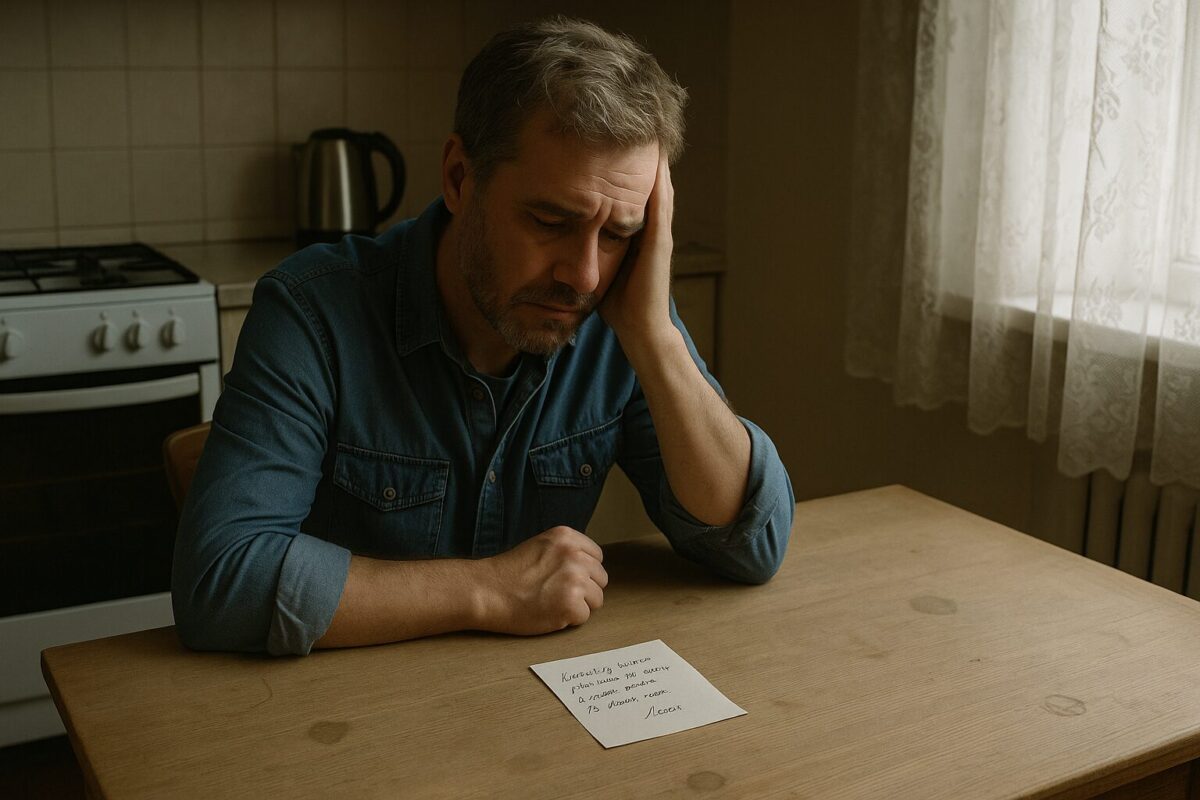 Пара на веранде дома держится за руки в тёплый вечер.