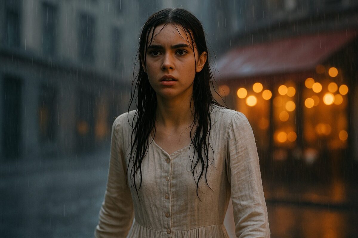 Девушка сбегает из секты в свадебном платье под дождём — история принудительного брака и борьбы за свободу