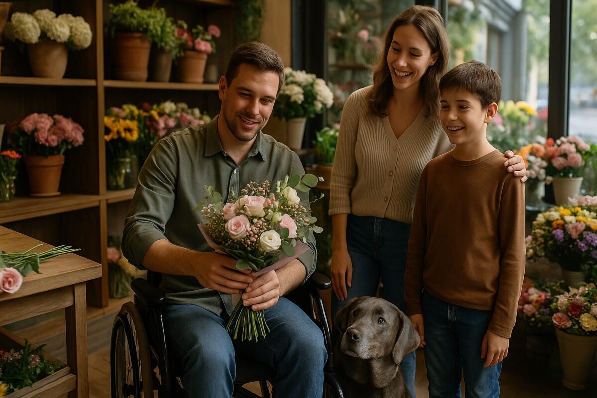 Счастливая семья в цветочном магазине — история о возрождении любви после развода и предательства