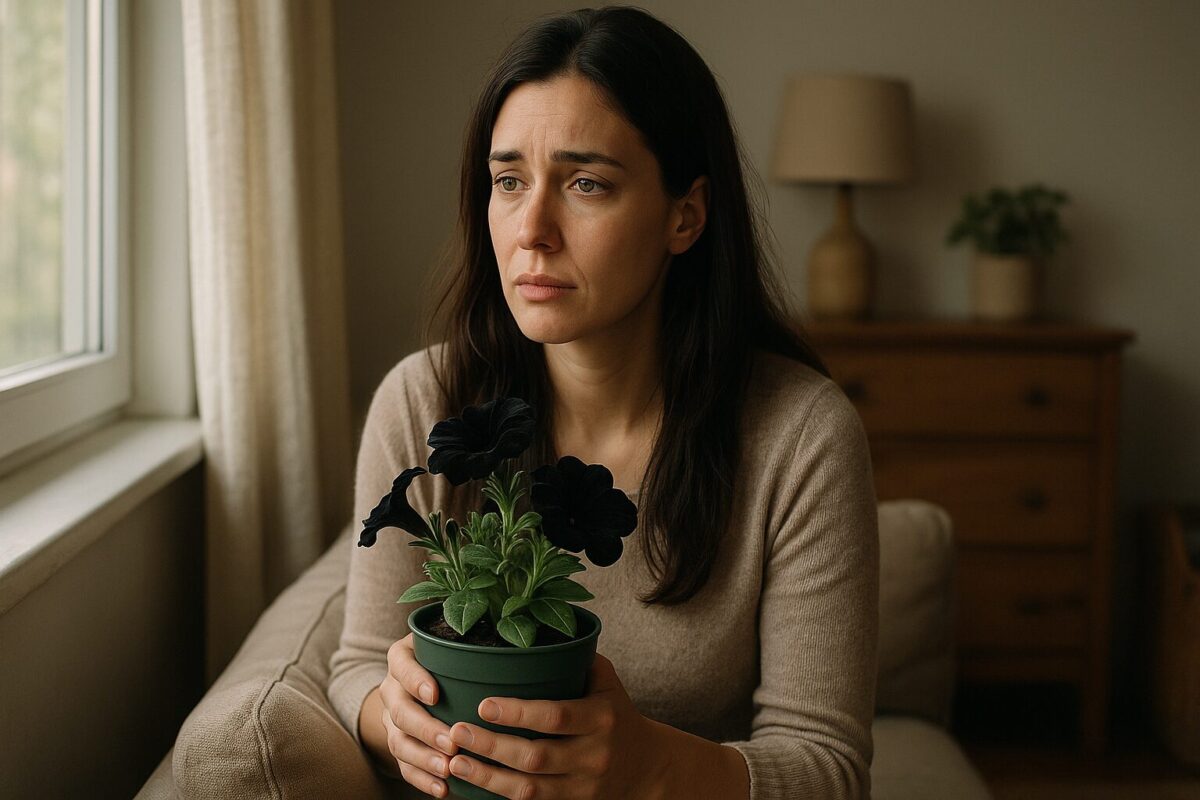 Женщина держит дьявольскую лилию — история о предательстве и семейных тайнах