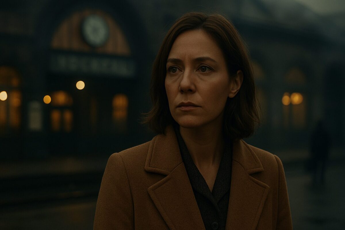 Женщина у вокзала — тайна, предательство, судьба, осенняя атмосфера.