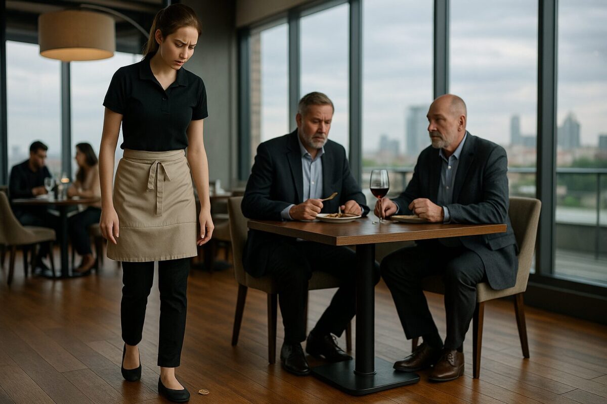 Унижение официантки, монета на полу, чиновник и миллиардер, коррупция и власть.