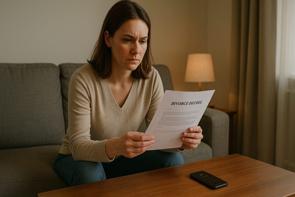 Контролирующий муж довёл до развода женщину, которая хранила документы дома