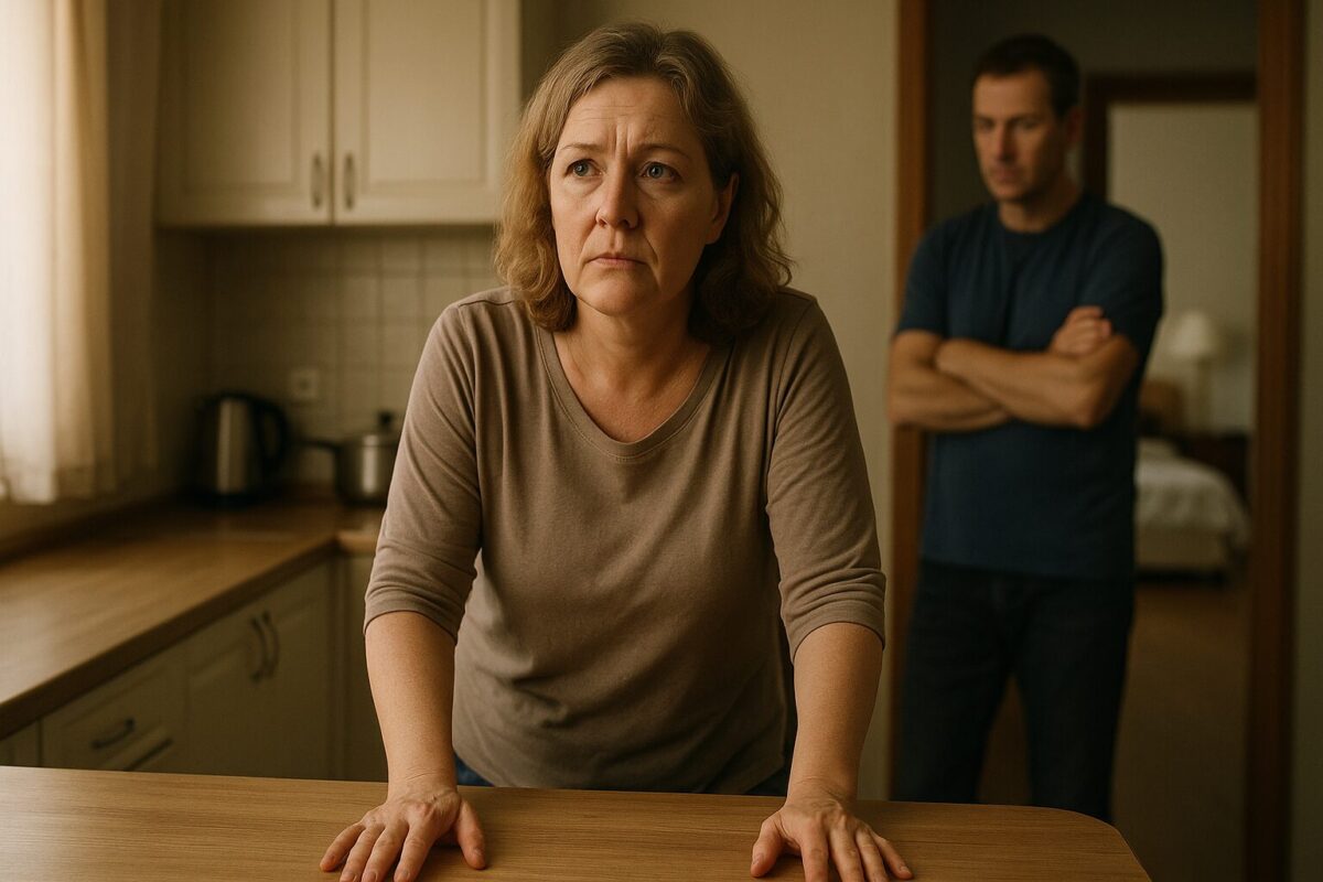 Муж ревнует жену к сестре — разговор на кухне, напряжённая атмосфера конфликта