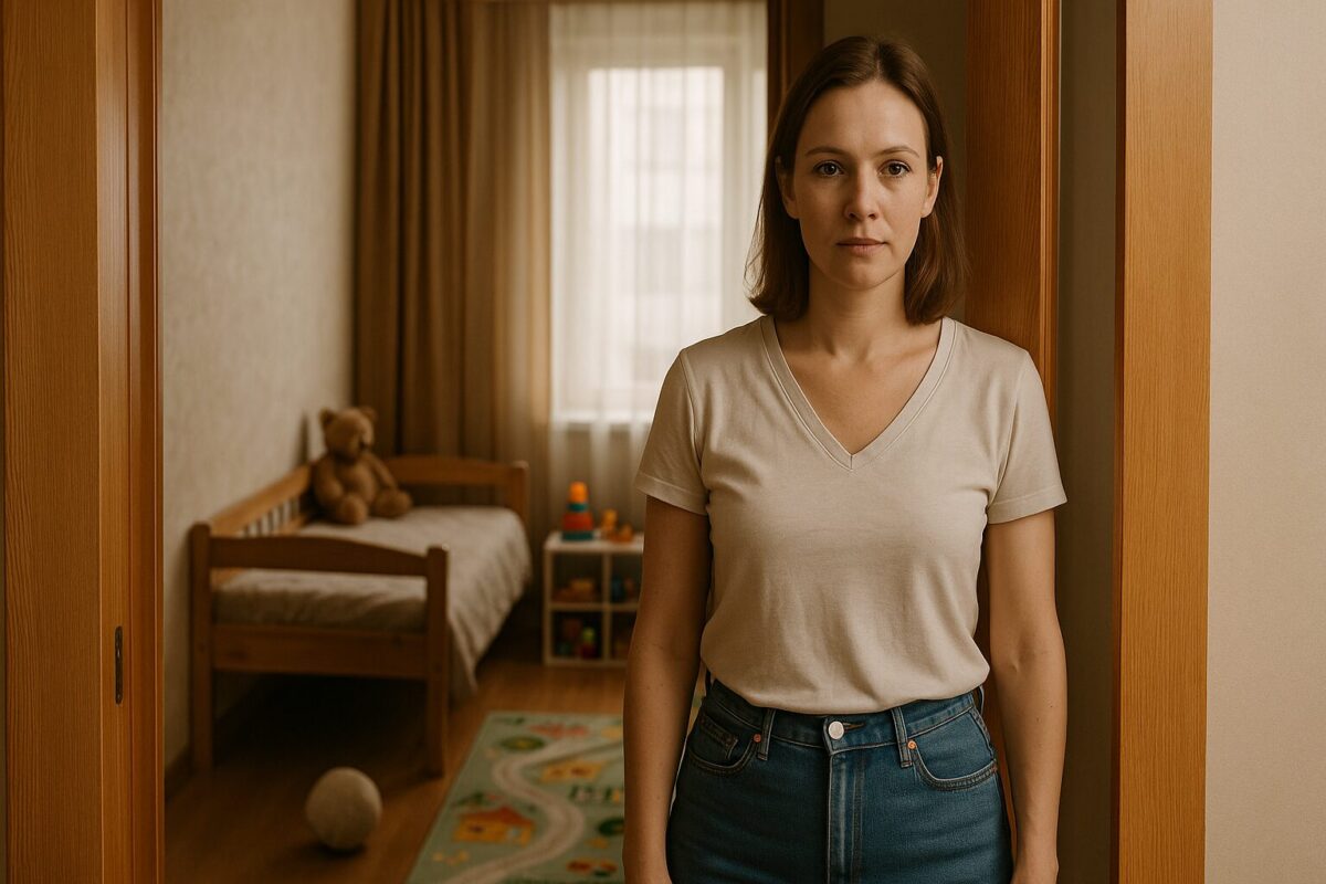 Муж ушёл ради ребёнка и вернулся спустя годы. Женщина у порога квартиры с дочерью