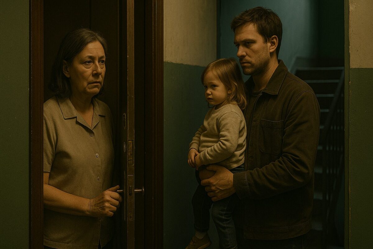 Тёща не пускает зятя с внучкой в квартиру