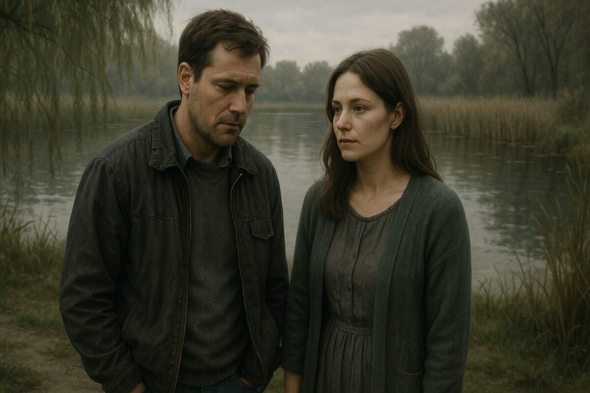 Степан и Марина на берегу пруда: взгляд, полный надежды и боли