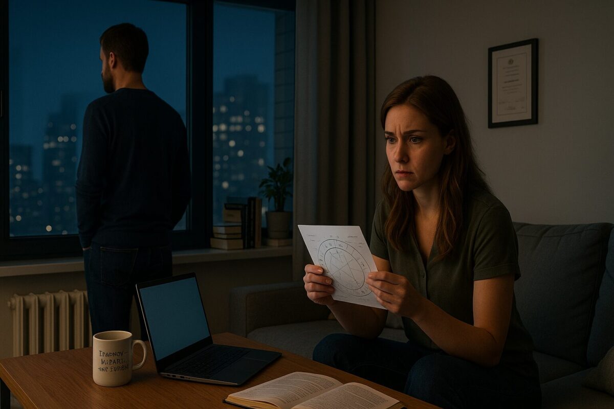 Максим и Вера в квартире: конфликт между карьерой и верой в звёзды