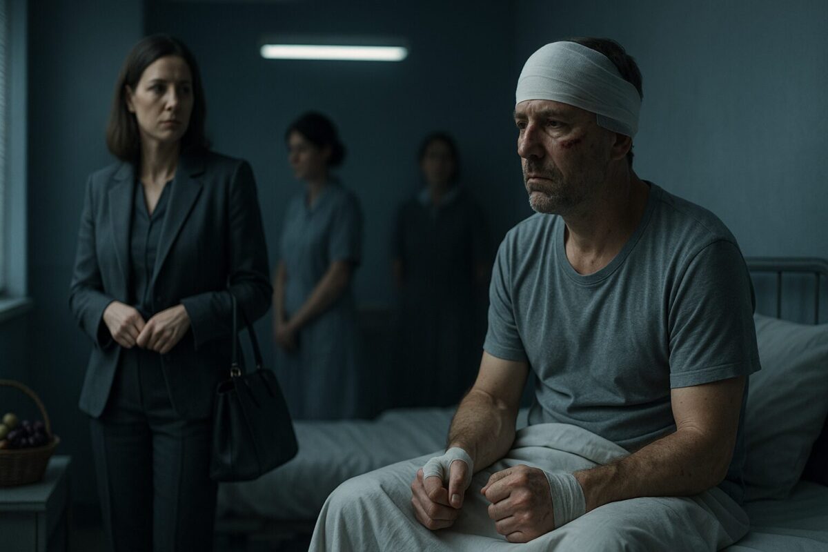 Жена уходит из больницы: момент окончательного разрыва