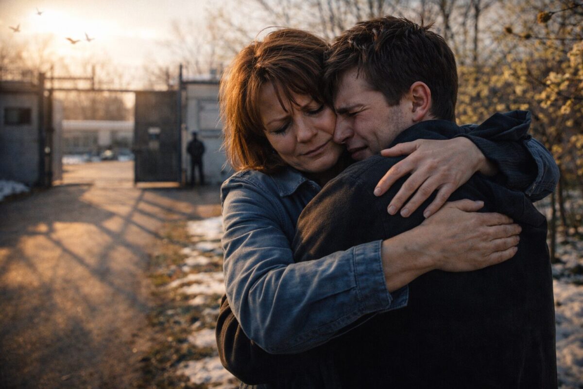 Год в колонии позади. Денис вышел на свободу и увидел её у ворот. Ту, что бросила его двадцать лет назад. И впервые в жизни назвал её мамой. Читать финал.