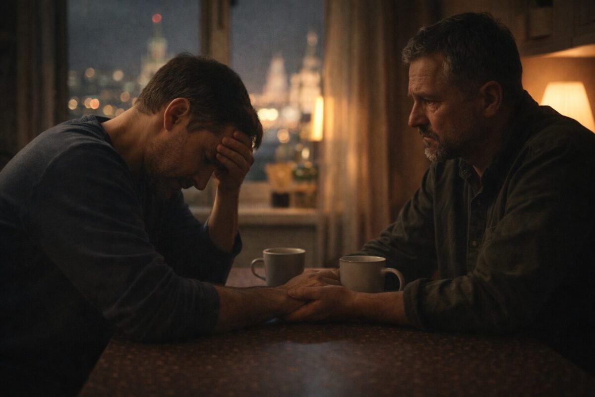 Денис проиграл отцовскую квартиру и пришёл к брату с пакетом вместо сумки. Виктор мог бы выгнать его, но поступил иначе. Сильный рассказ о семье. Читать онлайн.