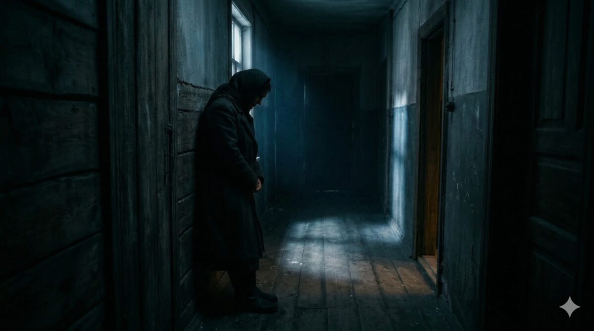 Женщина военного времени у стены в сенях — история о любви, войне и совести