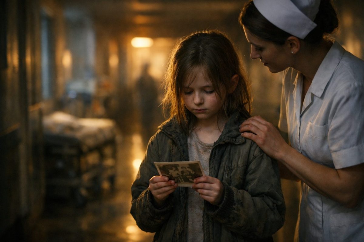 Девочка с фотографией в больнице и заботливая медсестра. Трогательная семейная драма о надежде.