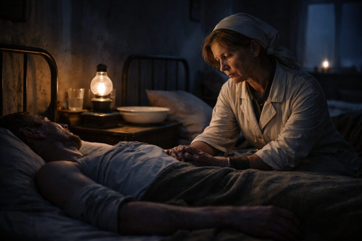 Медсестра в ночном госпитале — семейная драма, вера и боль войны
