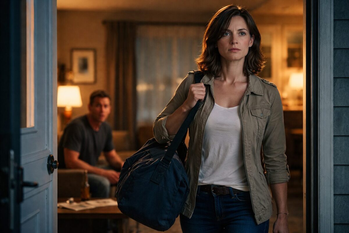 Полина уходит из дома, оставляя мужа в шоке — момент освобождения от токсичных отношений.