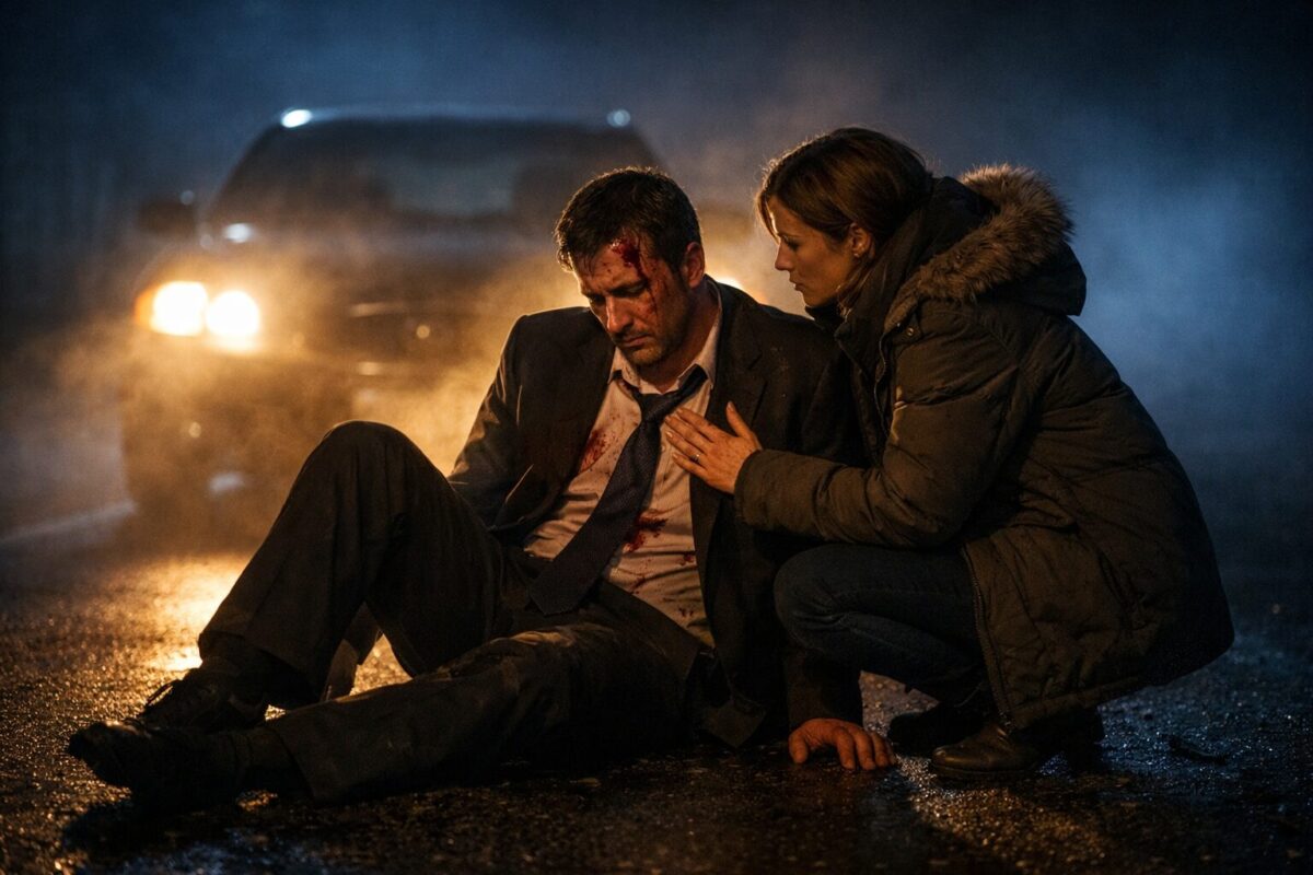 Женщина помогает незнакомцу на ночной дороге — жизненная история сильной женщины