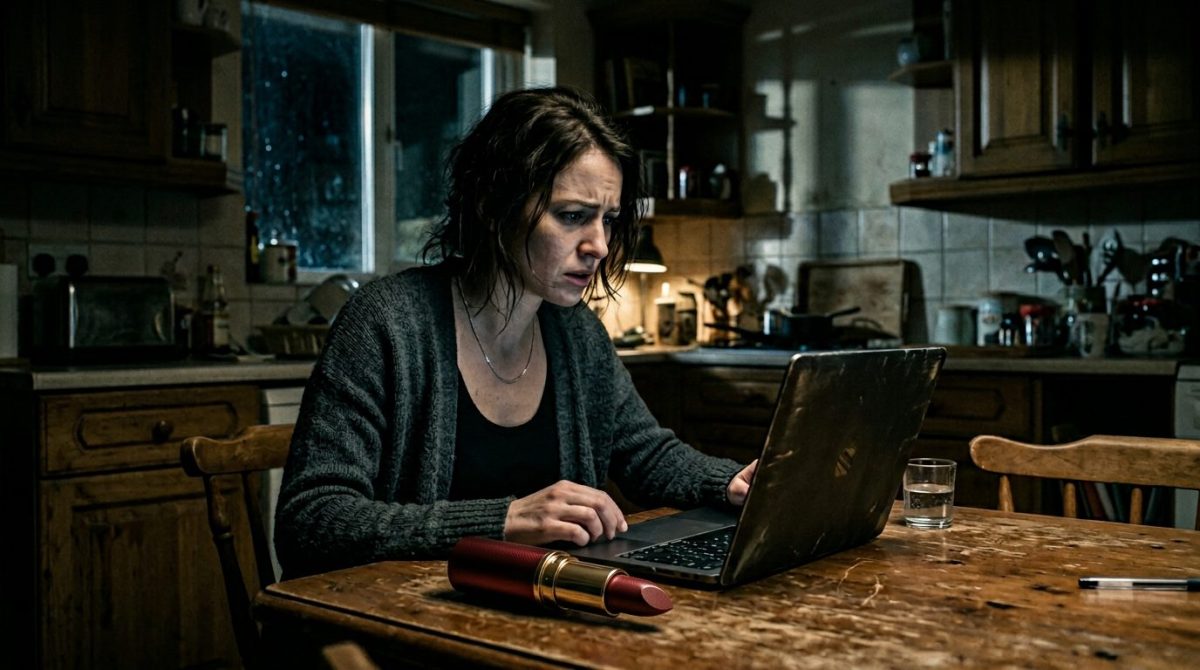 Женщина в темной кухне. Эта семейная тайна рассказ об опасных играх мужа-тирана.