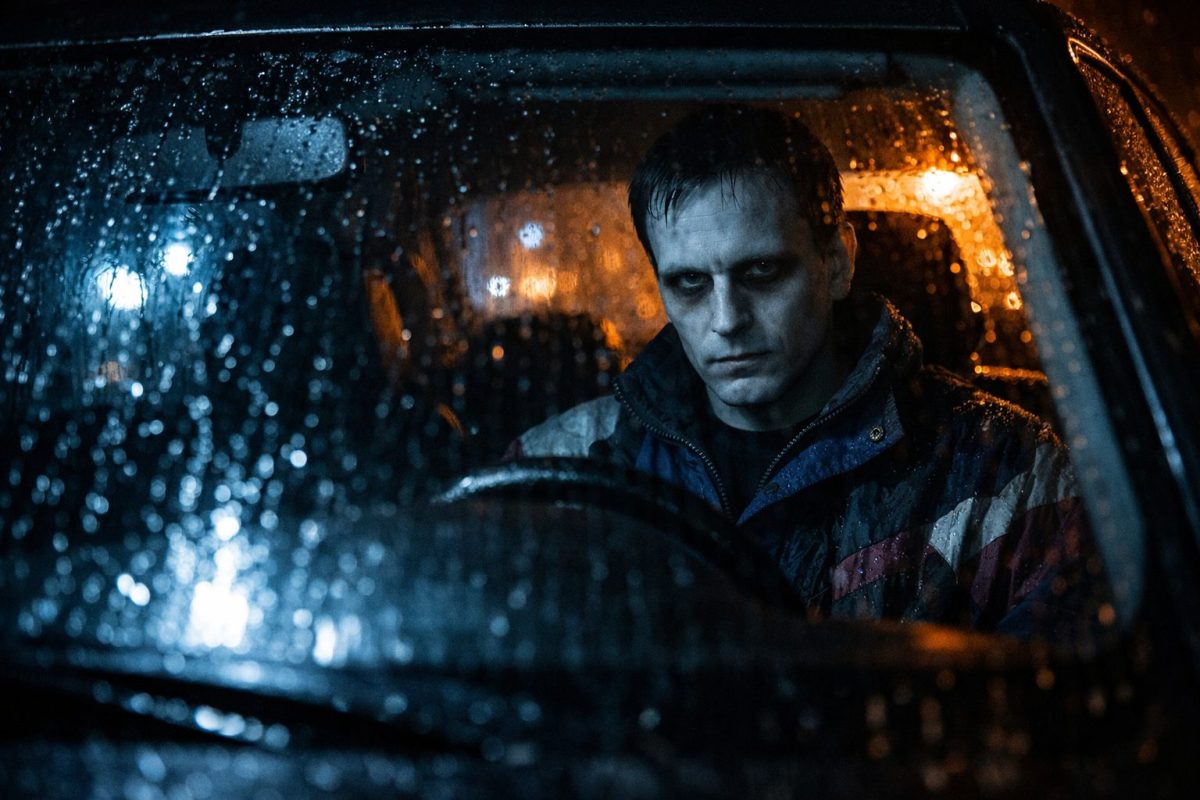 Напряженный мужчина за рулем машины и мистический ночной попутчик. Захватывающие жизненные истории читать онлайн.