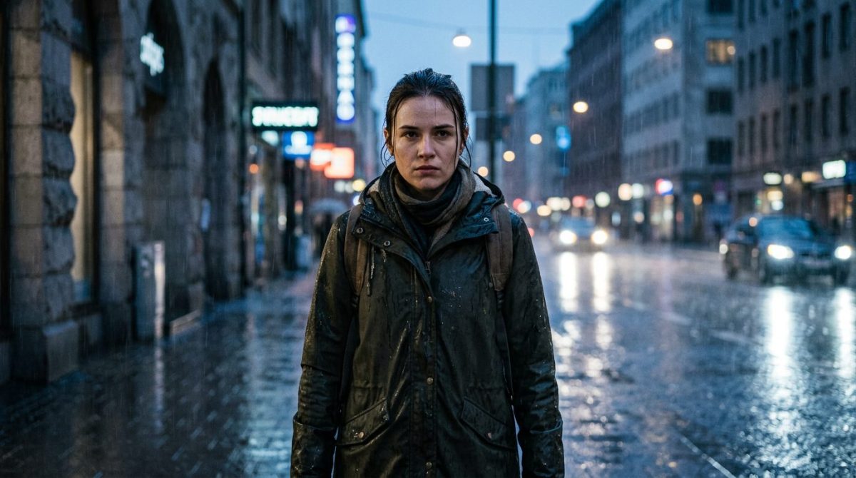 Вера под дождём — момент осознания и принятия решения, сильная женщина