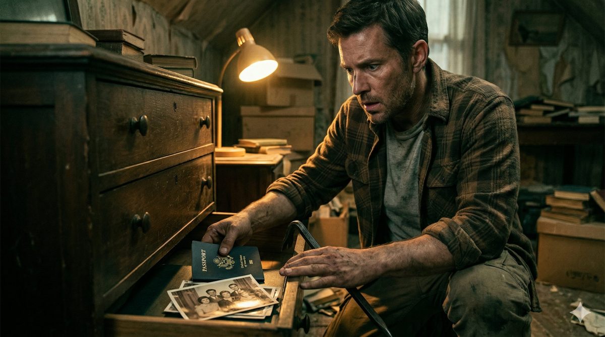 Мужчина находит спрятанные документы в тайнике старого комода. Пронзительная семейная драма о жестоком предательстве.