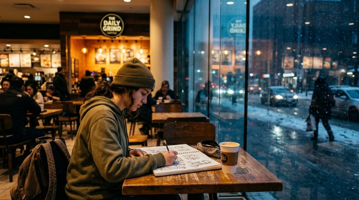 Соня рисует в торговом центре — момент обретения надежды и шанса на новую жизнь